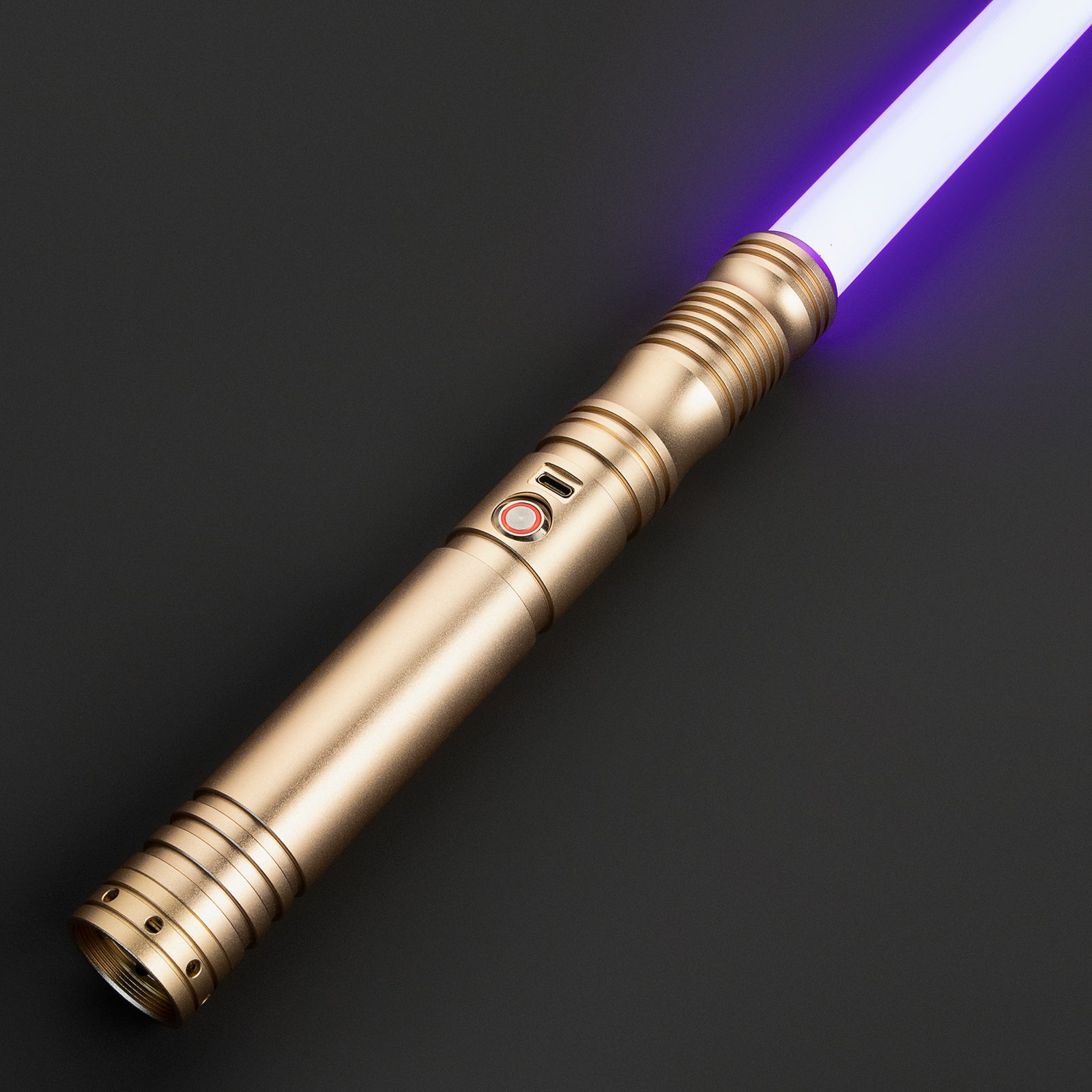 SaberCustom FX Heavy Dueling Lightsaber Smooth Swing Bluetooth Motion Control Xenopixel V3 Core RGB Saber