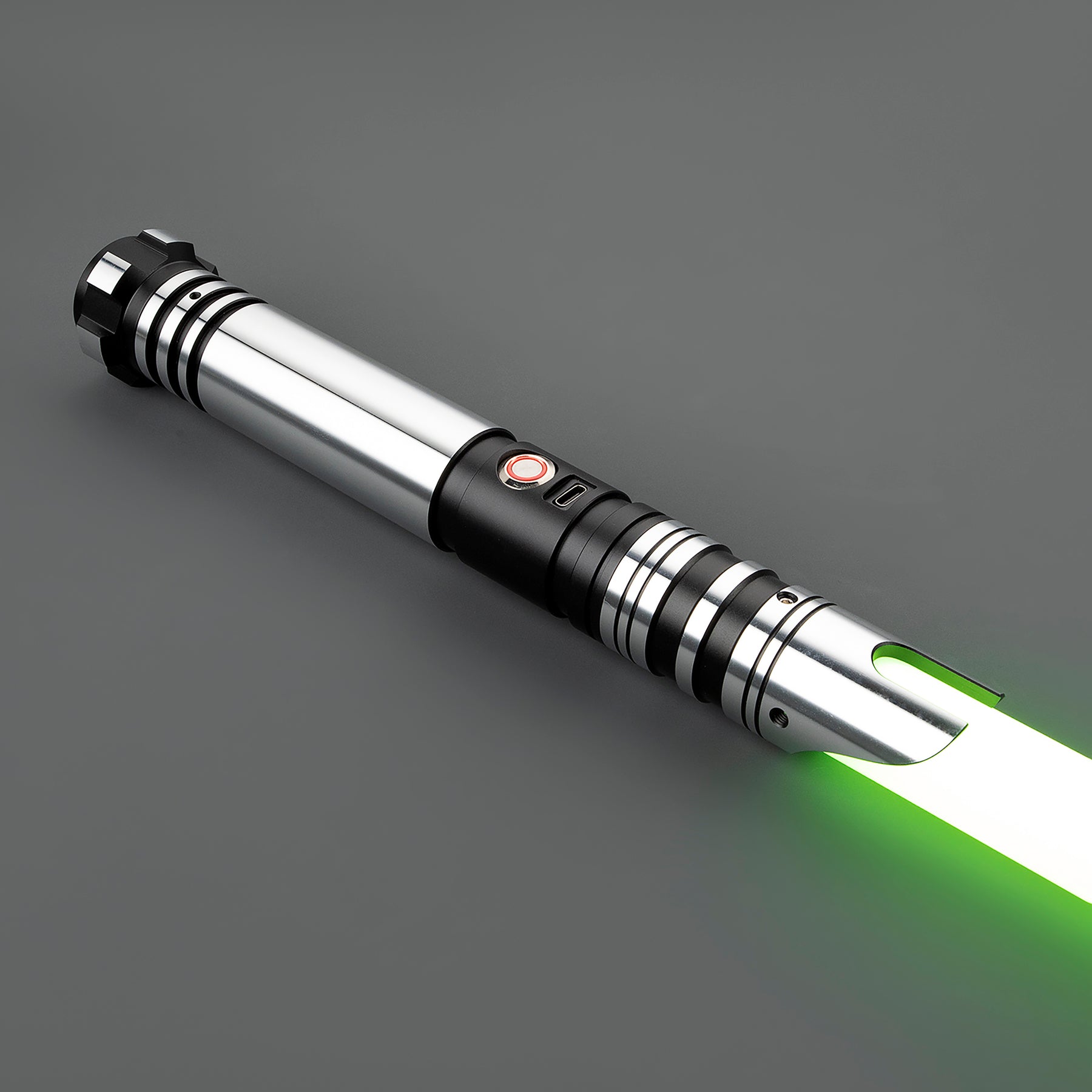 SaberCustom heavy dueling lightsaber fx smooth swing 16 sound fonts infinite color changing NO115