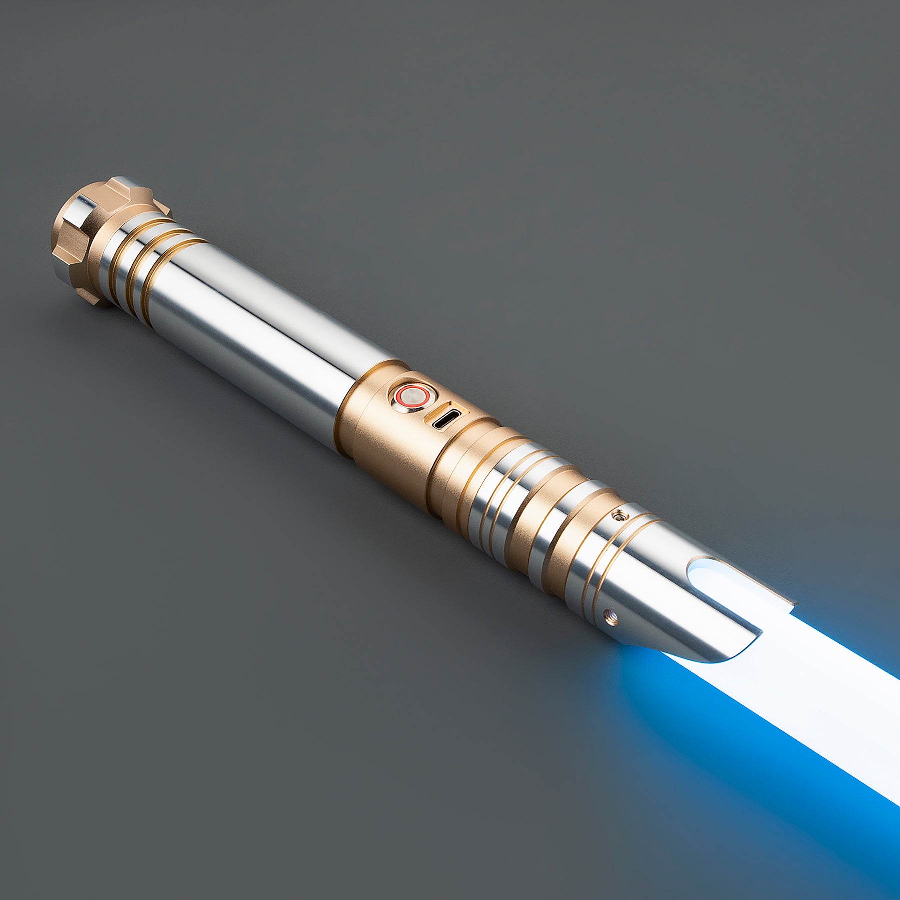 SaberCustom heavy dueling lightsaber fx smooth swing 16 sound fonts infinite color changing NO115