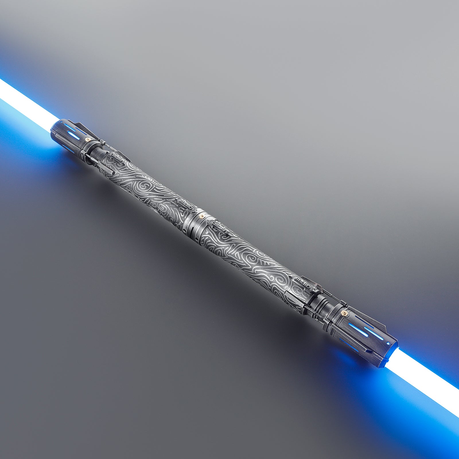 SaberCustom Xenopixel v3 Lightsaber Double Blades Light Saber including 2 handles NO099