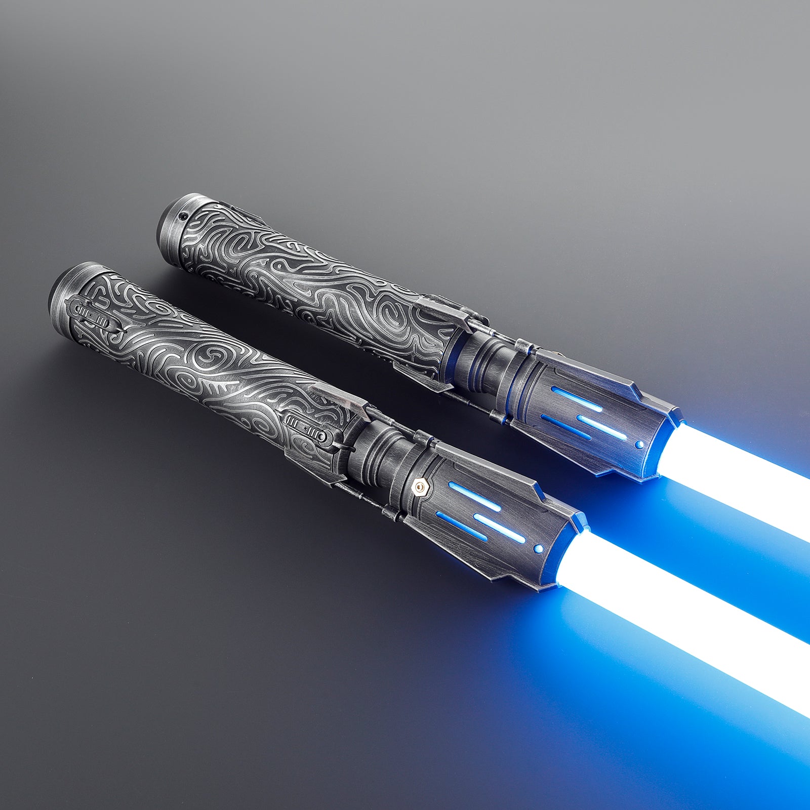 SaberCustom Xenopixel v3 Lightsaber Double Blades Light Saber including 2 handles NO099