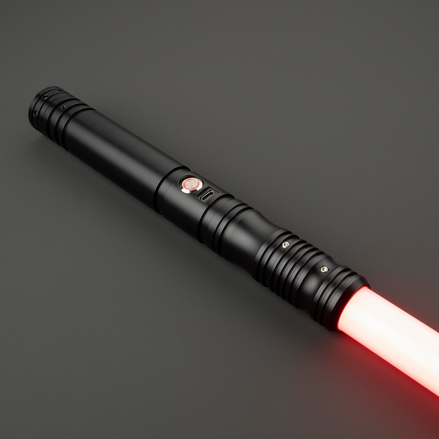 SaberCustom FX Heavy Dueling Lightsaber Smooth Swing Bluetooth Motion Control Xenopixel V3 Core RGB Saber
