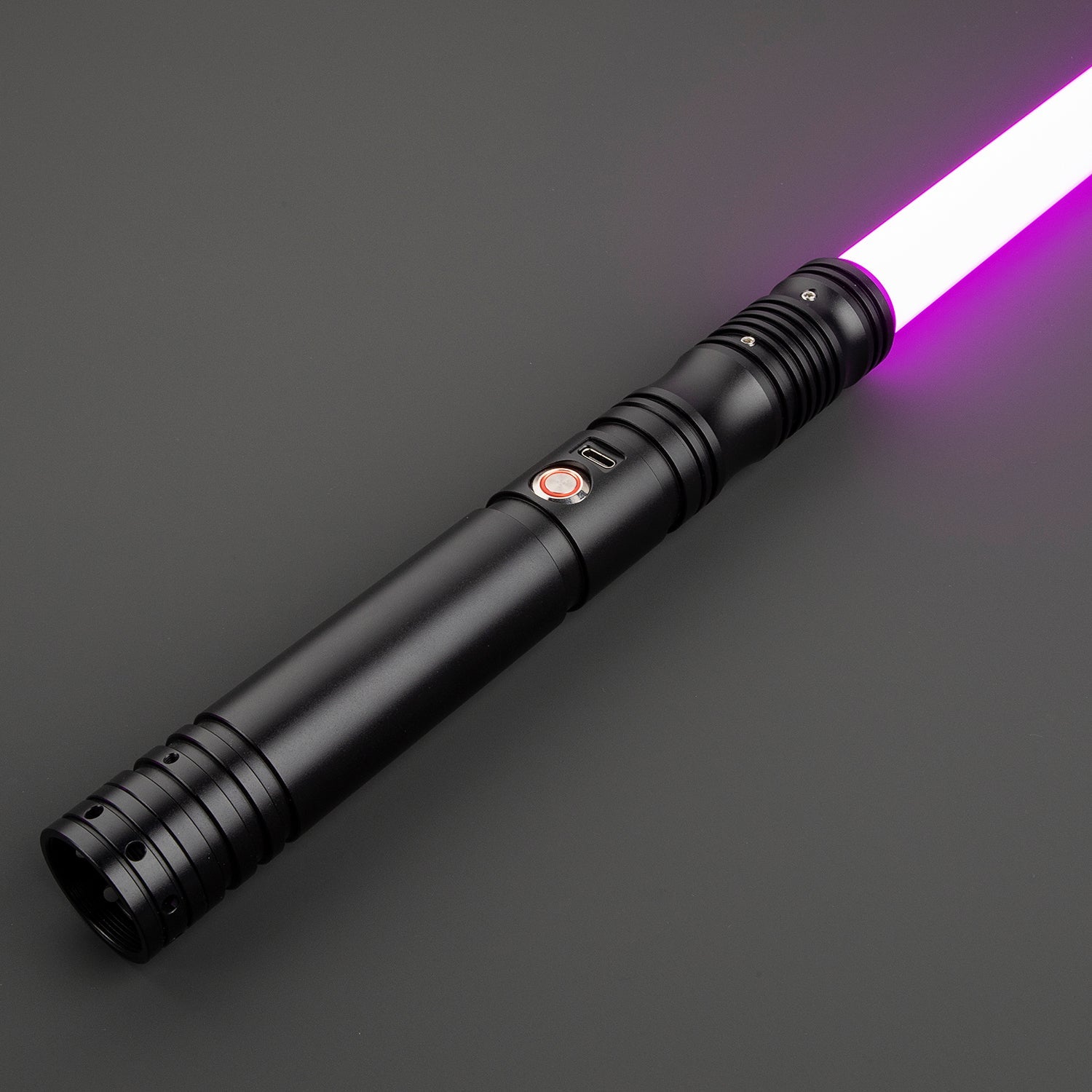 SaberCustom FX Heavy Dueling Lightsaber Smooth Swing Bluetooth Motion Control Xenopixel V3 Core RGB Saber