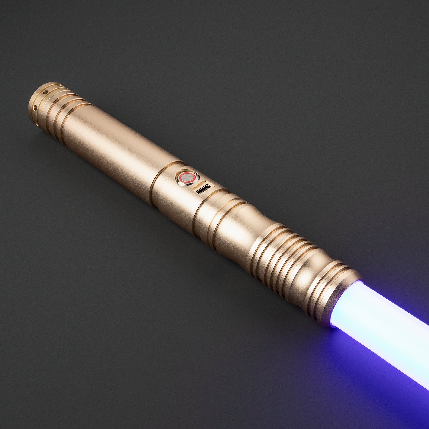 SaberCustom FX Heavy Dueling Lightsaber Smooth Swing Bluetooth Motion Control Xenopixel V3 Core RGB Saber