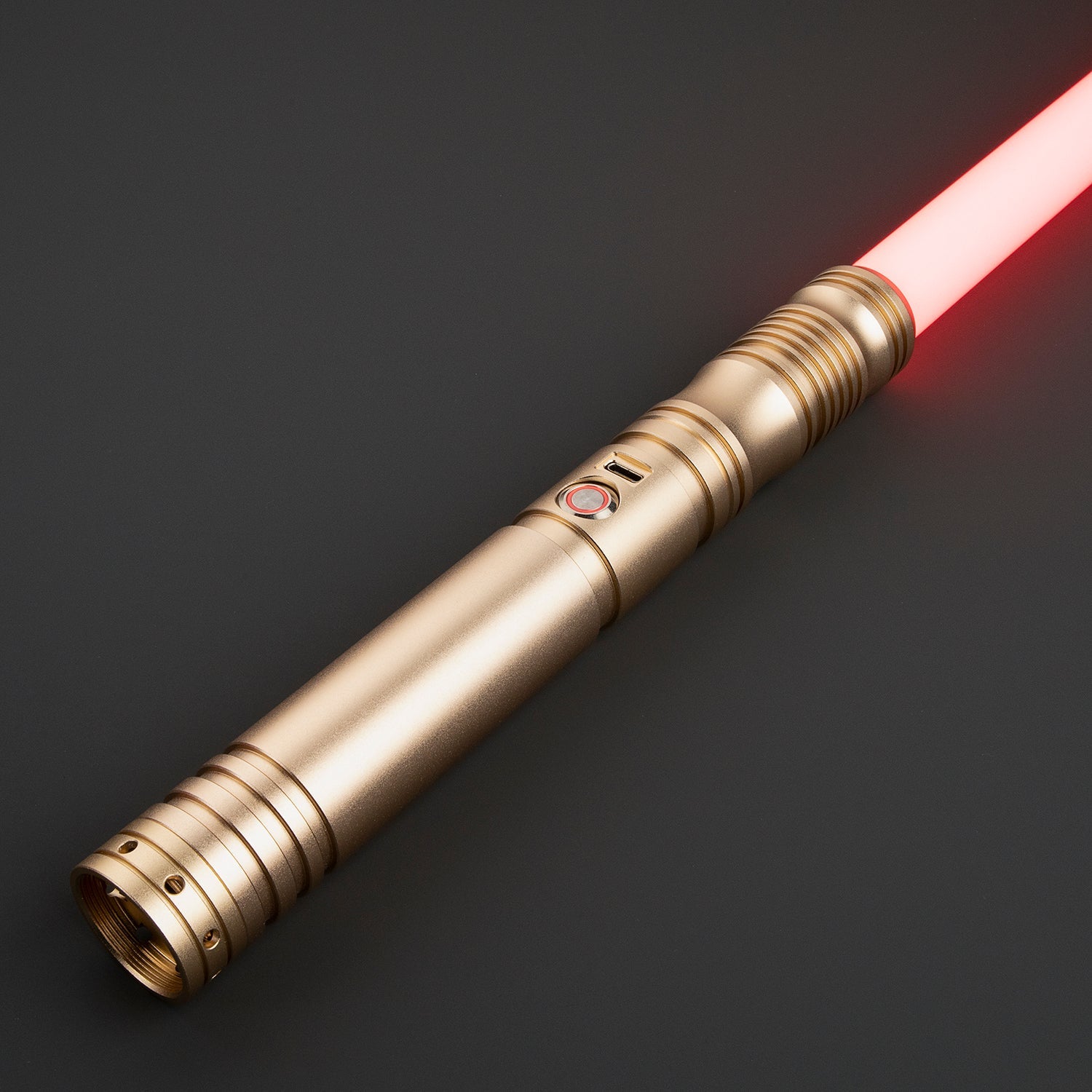 SaberCustom FX Heavy Dueling Lightsaber Smooth Swing Bluetooth Motion Control Xenopixel V3 Core RGB Saber