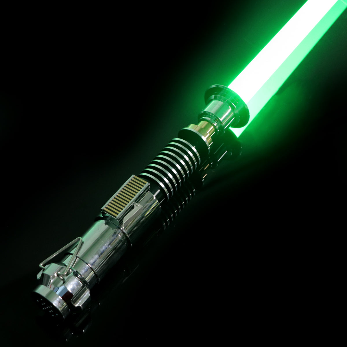 SaberCustom Skywalker Force Heavy Dueling Light Saber 12 Sound Fonts Infinite Color Changing with Sensitive Smooth Swing