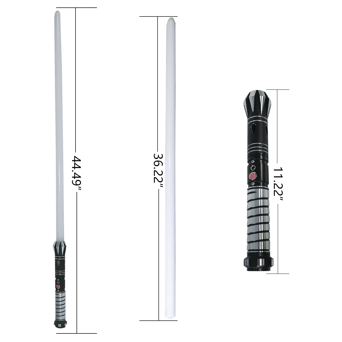 SaberCustom Xenopixel v3 Lightsaber Dueling Light Saber Infinite Colors Changing Bluetooth 16 Sound Fonts C005