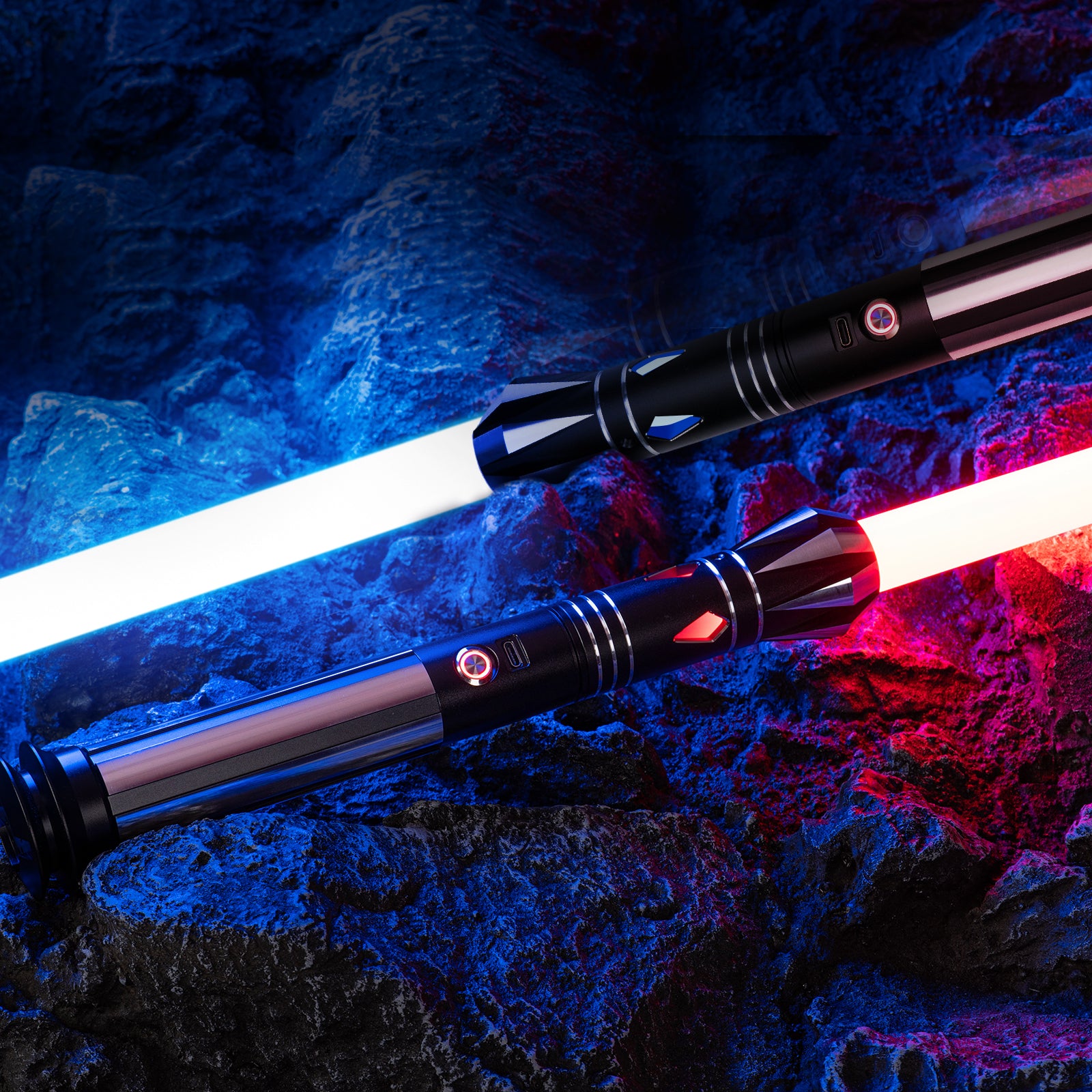 SaberCustom Xenopixel v3 lightsaber Bluetooth Infinite Colors Changing Dueling Light Saber C018