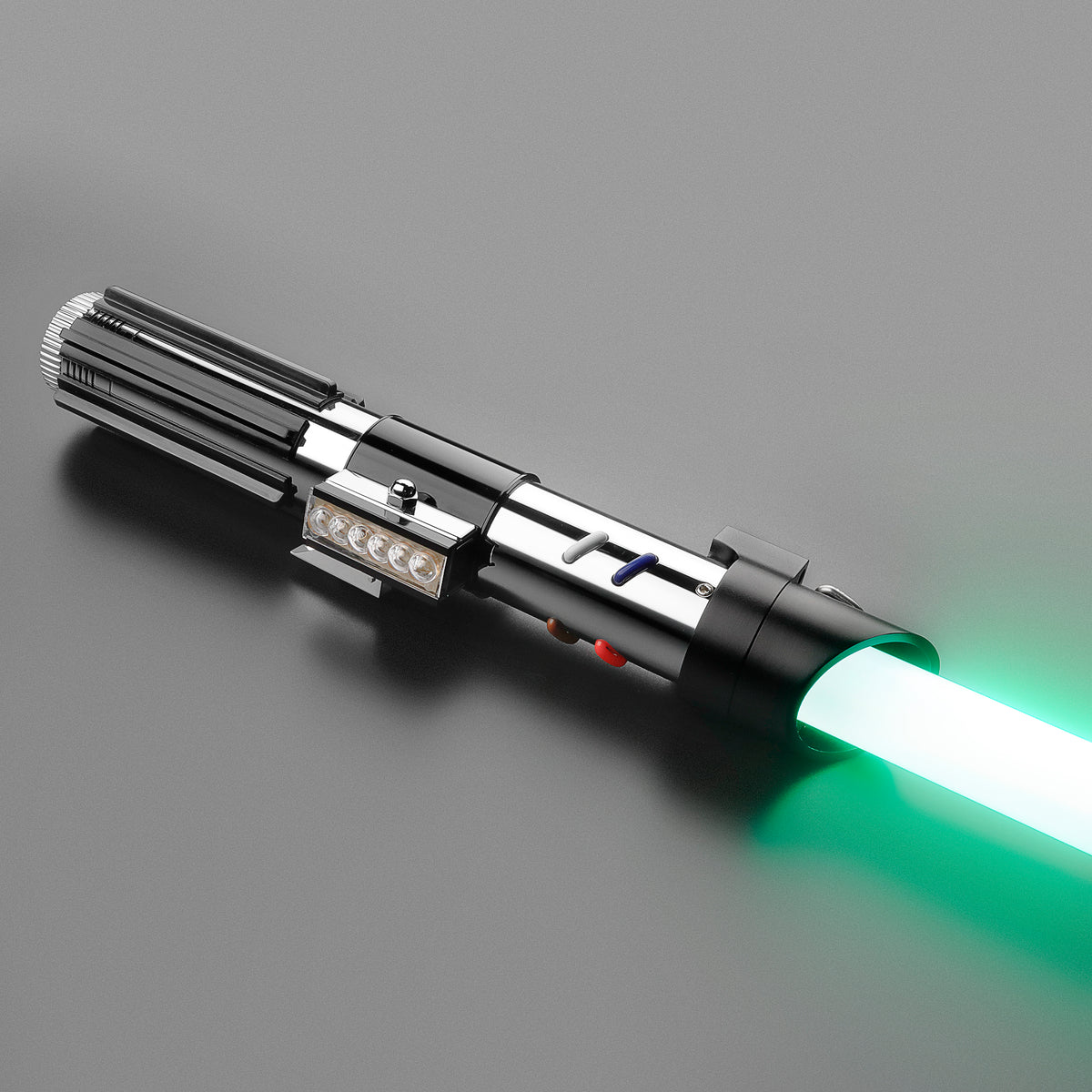 SaberCustom Heavy Dueling Vader lightsaber Infinite Color Changing 16 Sound Fonts Smooth Swing Bluetooth NO075