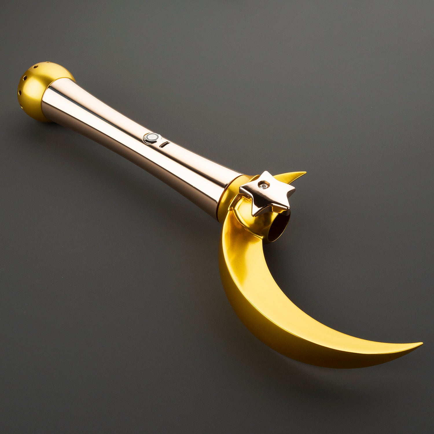 SaberCustom Star and Moon Custom Lightsaber Xenopixel v3 Dueling Light Saber Infinite Colors Changing NO064