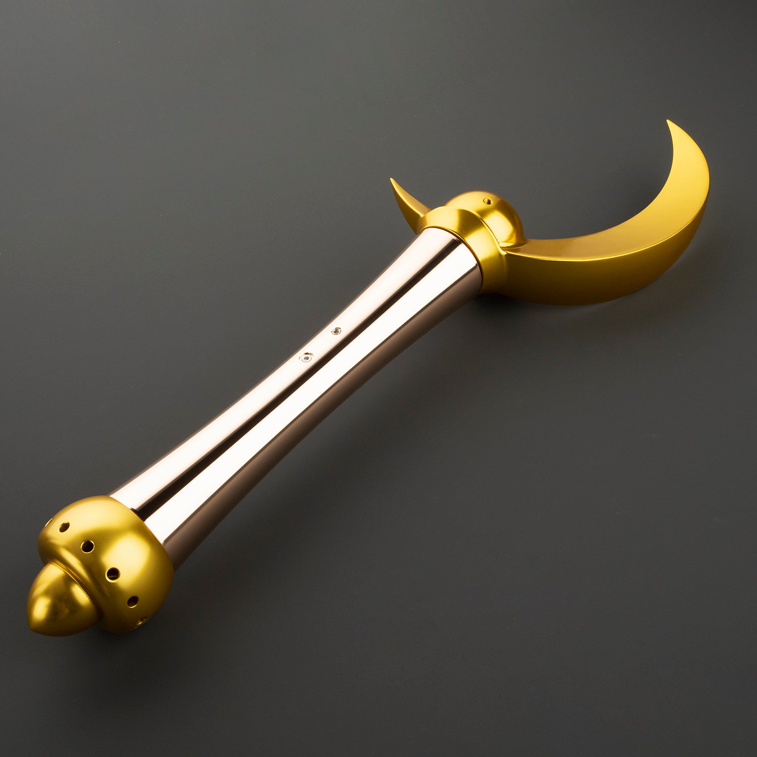 SaberCustom Star and Moon Custom Lightsaber Xenopixel v3 Dueling Light Saber Infinite Colors Changing NO064