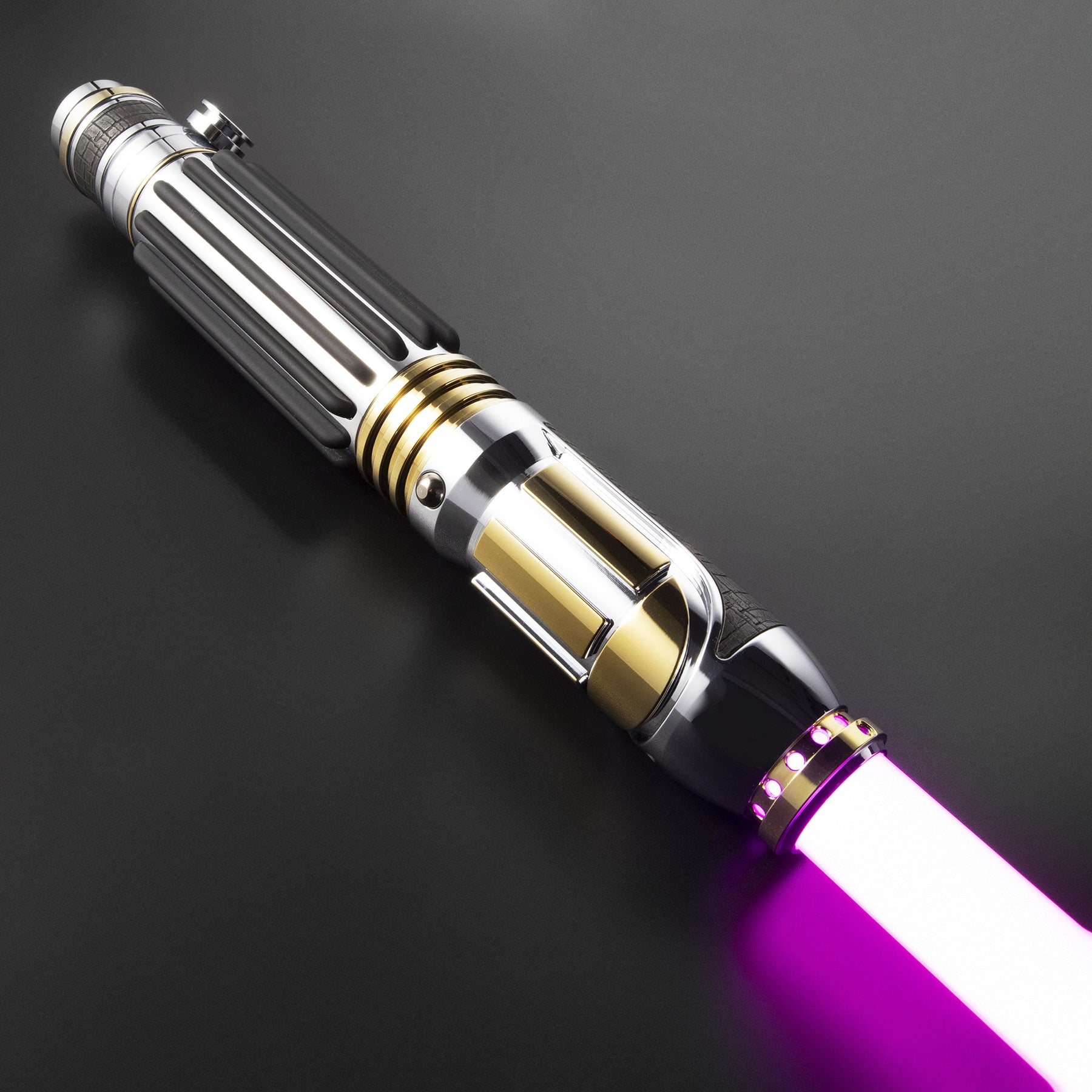 SaberCustom Dueling Lightsaber Infinite Colors Changing Lightsaber Smooth Swing NO068
