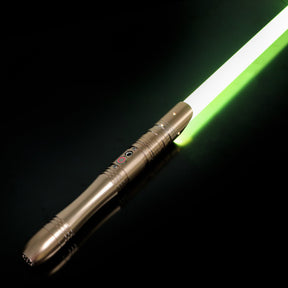 SaberCustom heavy dueling lightsaber fx smooth swing 9 sound fonts infinite color changing NO028