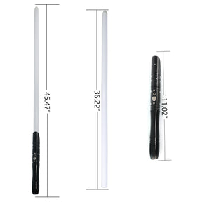 SaberCustom heavy dueling lightsaber fx smooth swing 9 sound fonts infinite color changing NO028