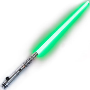 SaberCustom lightsaber 12 sound fonts with convertec wheel to support belt clip infinite color change smooth swing