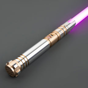 SaberCustom heavy dueling lightsaber fx smooth swing 16 sound fonts infinite color changing NO115