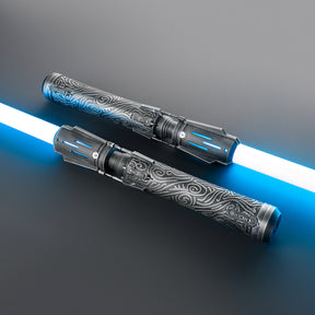 SaberCustom Xenopixel v3 Lightsaber Double Blades Light Saber including 2 handles NO099