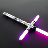 SaberCustom Double Blades Lightsaber 16 Sound Fonts Force Heavy Dueling Sensitive Smooth Swing Xenopixel v3 Proffie Light Saber NO086