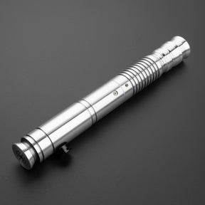 SaberCustom lightsaber 12 sound fonts with convertec wheel to support belt clip infinite color change smooth swing