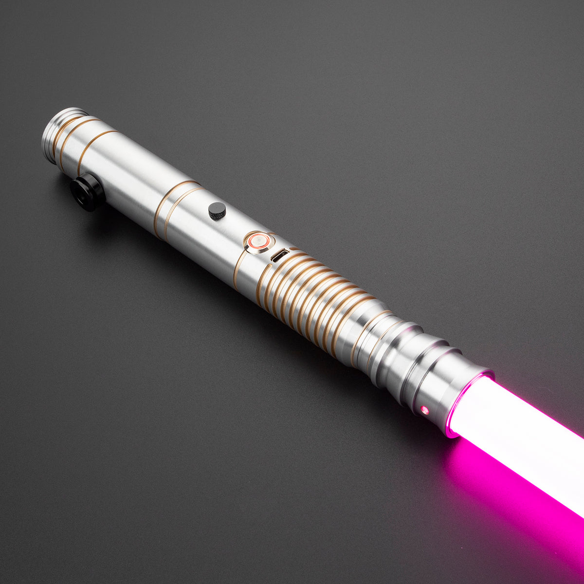 SaberCustom lightsaber with convertec wheel to support belt clip C023