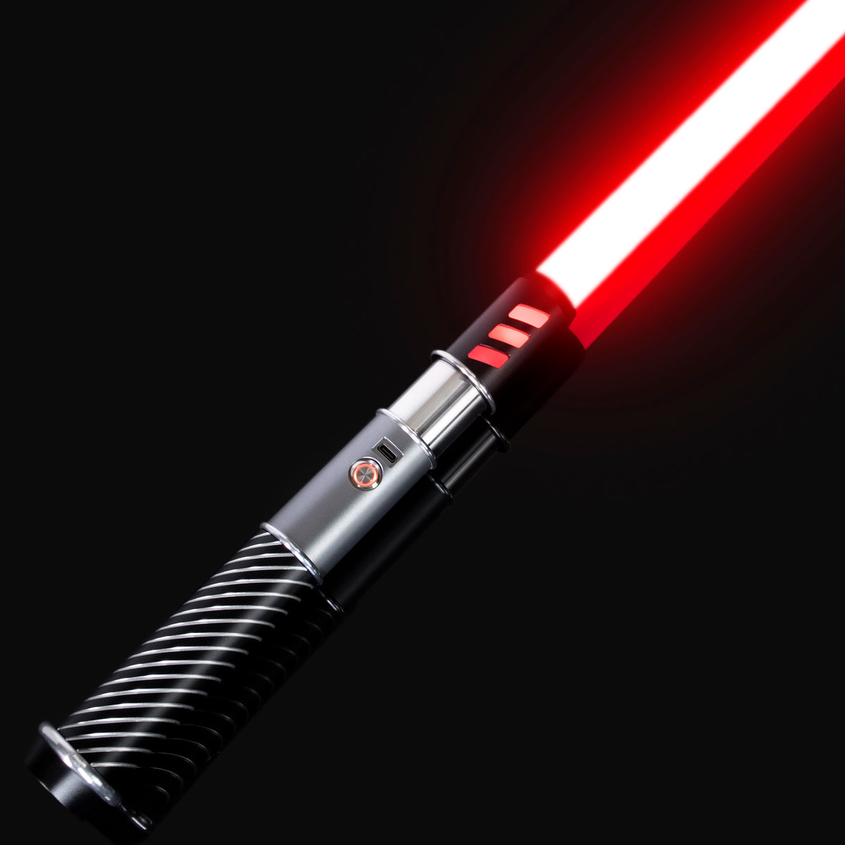 SaberCustom Dueling Bluetooth Lightsaber Neopixel 16 Sound Fonts Infinite Colors Changing with Shell HX006