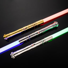 SaberCustom heavy dueling lightsaber fx smooth swing 9 sound fonts infinite color changing