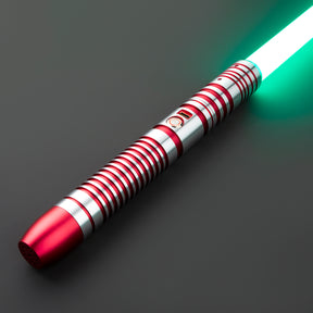 SaberCustom Dueling Bluetooth Lightsaber Neopixel 16 Sound Fonts Infinite Colors Changing with Shell NO114