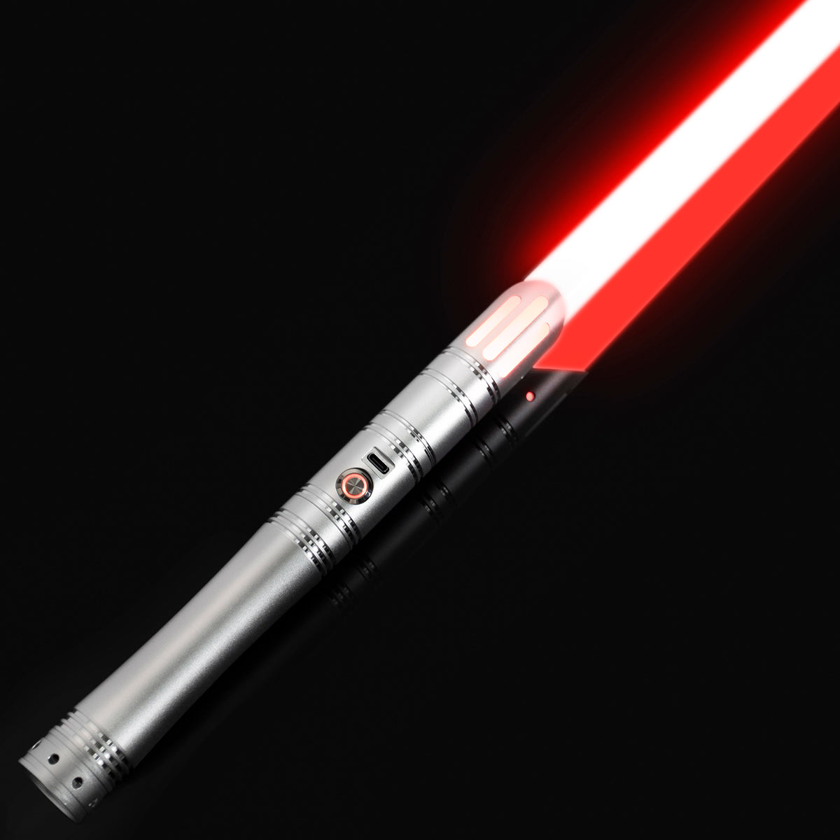 SaberCustom Dueling Bluetooth Lightsaber Neopixel 16 Sound Fonts Infinite Colors Changing HX001