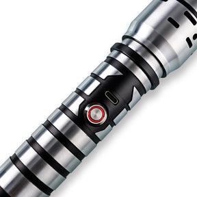 SaberCustom Dueling Bluetooth Lightsaber Neopixel 16 Sound Fonts Infinite Colors Changing with Shell HX003