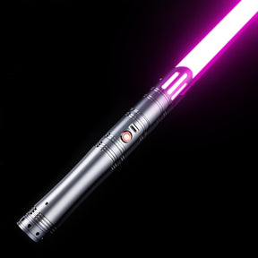 SaberCustom Dueling Bluetooth Lightsaber Neopixel 16 Sound Fonts Infinite Colors Changing HX001