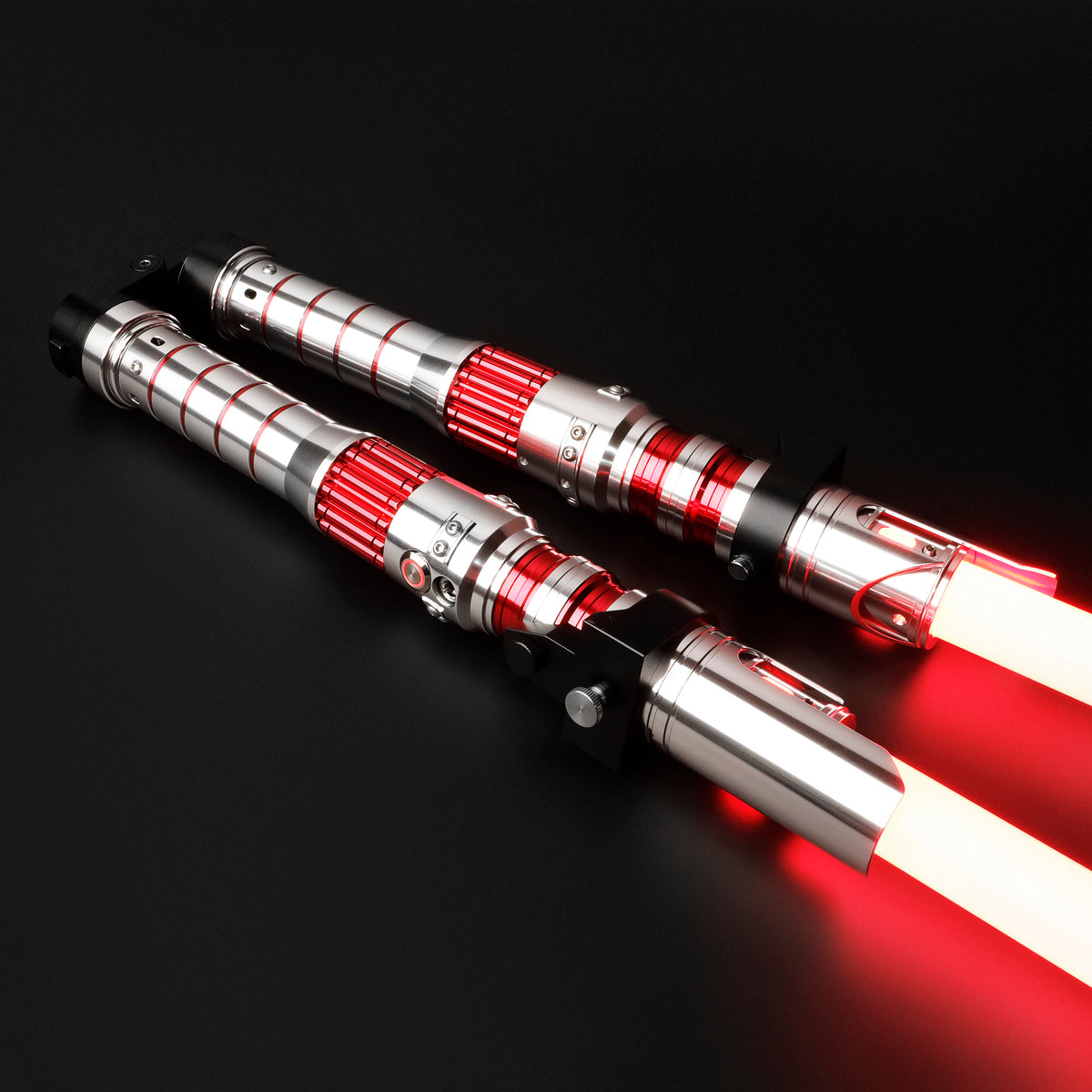 SaberCustom Double Blades Dark ReyXenopixel v3  Lightsaber Force Heavy Dueling Sensitive Smooth Swing