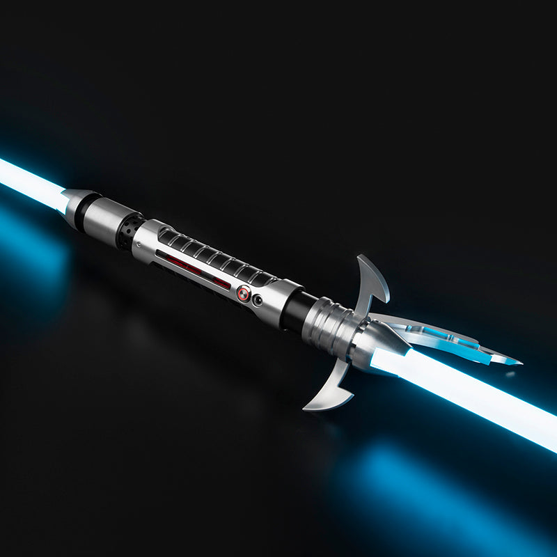 SaberCustom Double Blades Lightsaber Infinite Colors Changing Motion Control Light Saber NO078