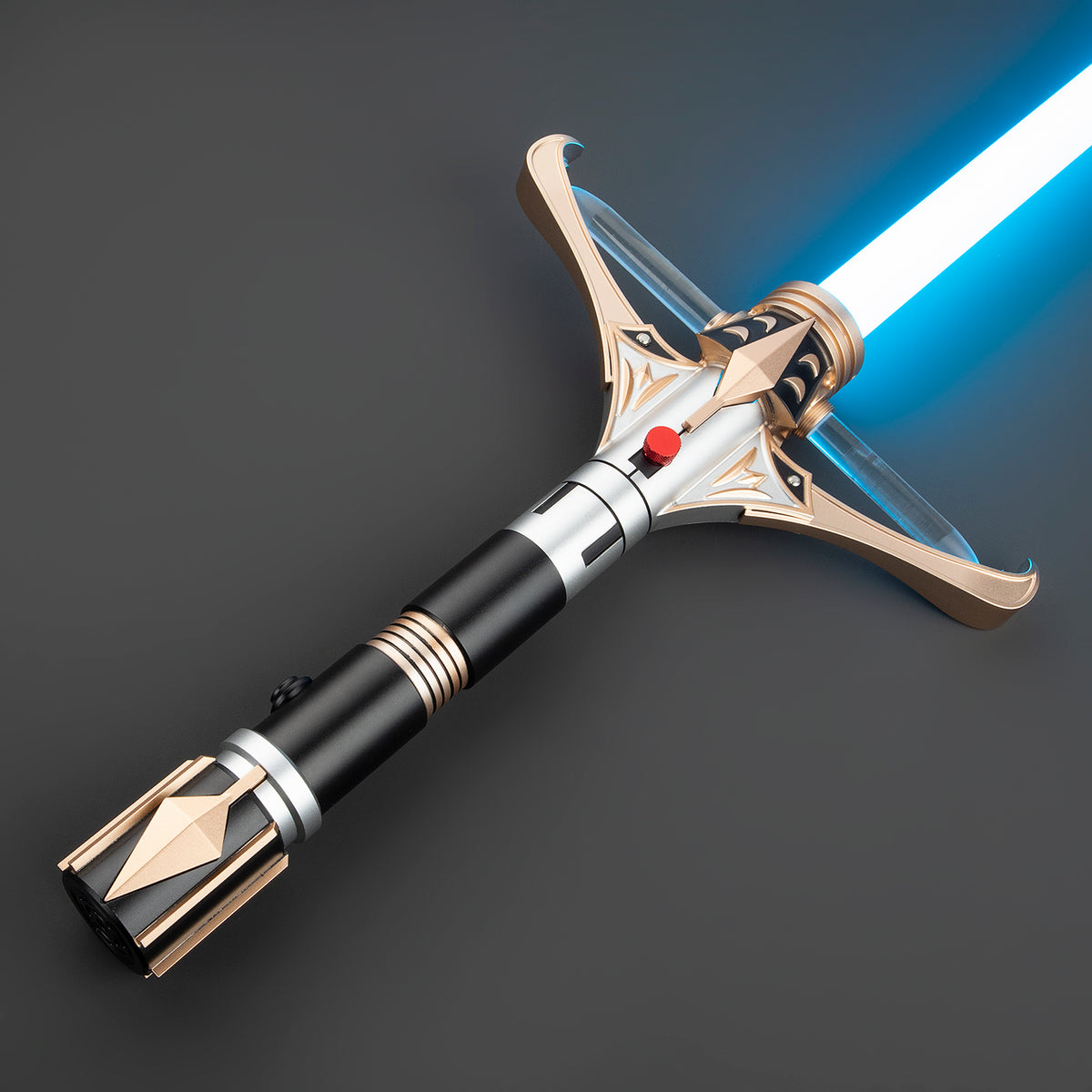 SaberCustom Crossguard Lightsaber Infinite Colors Changing Light Saber Neopixel Xenopixel v3 NO067
