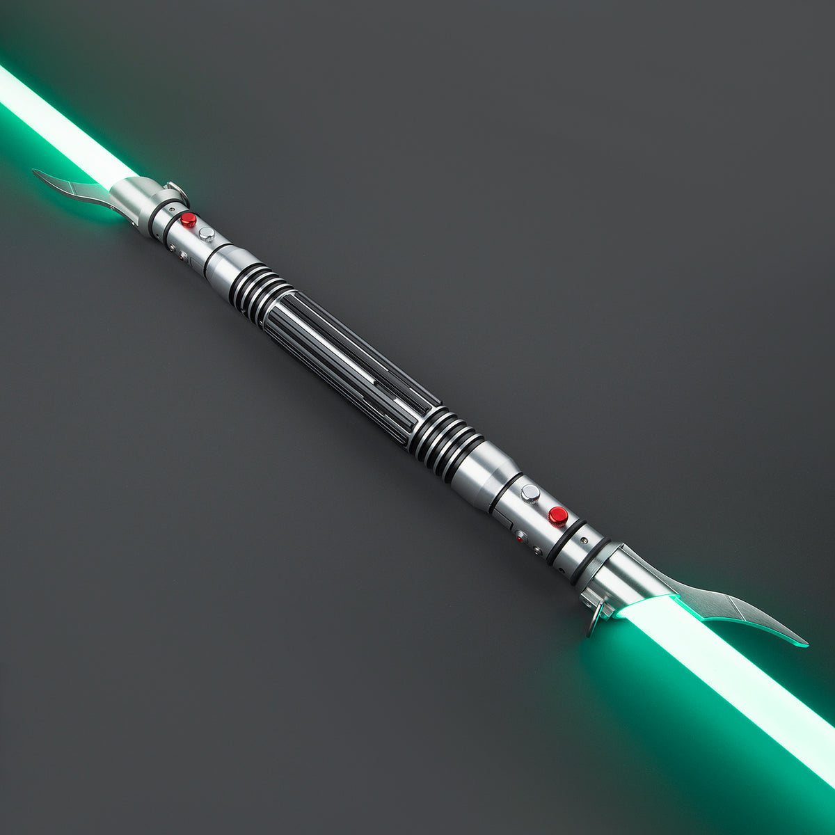 SaberCustom Double Blades Darth Maul Xenopixel v3 Lightsaber Collection and Display Infinite Colors Changing NO081