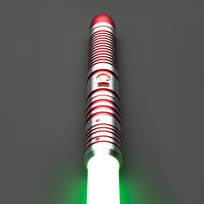 SaberCustom Dueling Bluetooth Lightsaber Neopixel 16 Sound Fonts Infinite Colors Changing with Shell NO114
